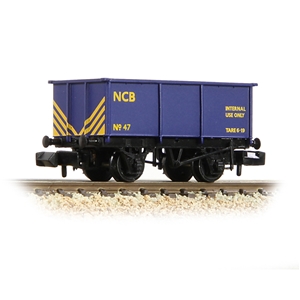 377-282A BR 27T Steel Tippler Wagon NCB Blue (image for) 377-282A BR 27T Steel Tippler Wagon NCB Blue